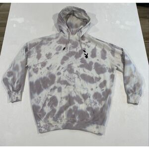 Playboy Missguided Tie Dye Hoodie Women Oversized Bunny Logo Pullover